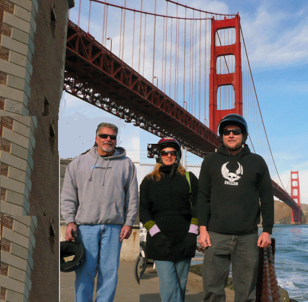 November 2007 with Golden Gate Bridge in background